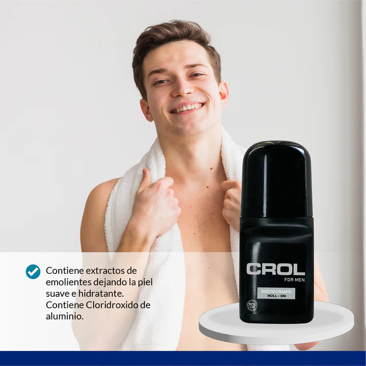 DESODORANTE ROLL-ON – CROL FOR MEN X 50ml